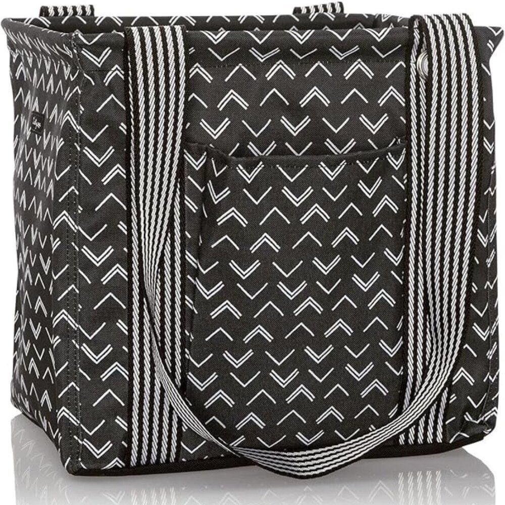 Thirty-One bag small utility tote tip top chevron